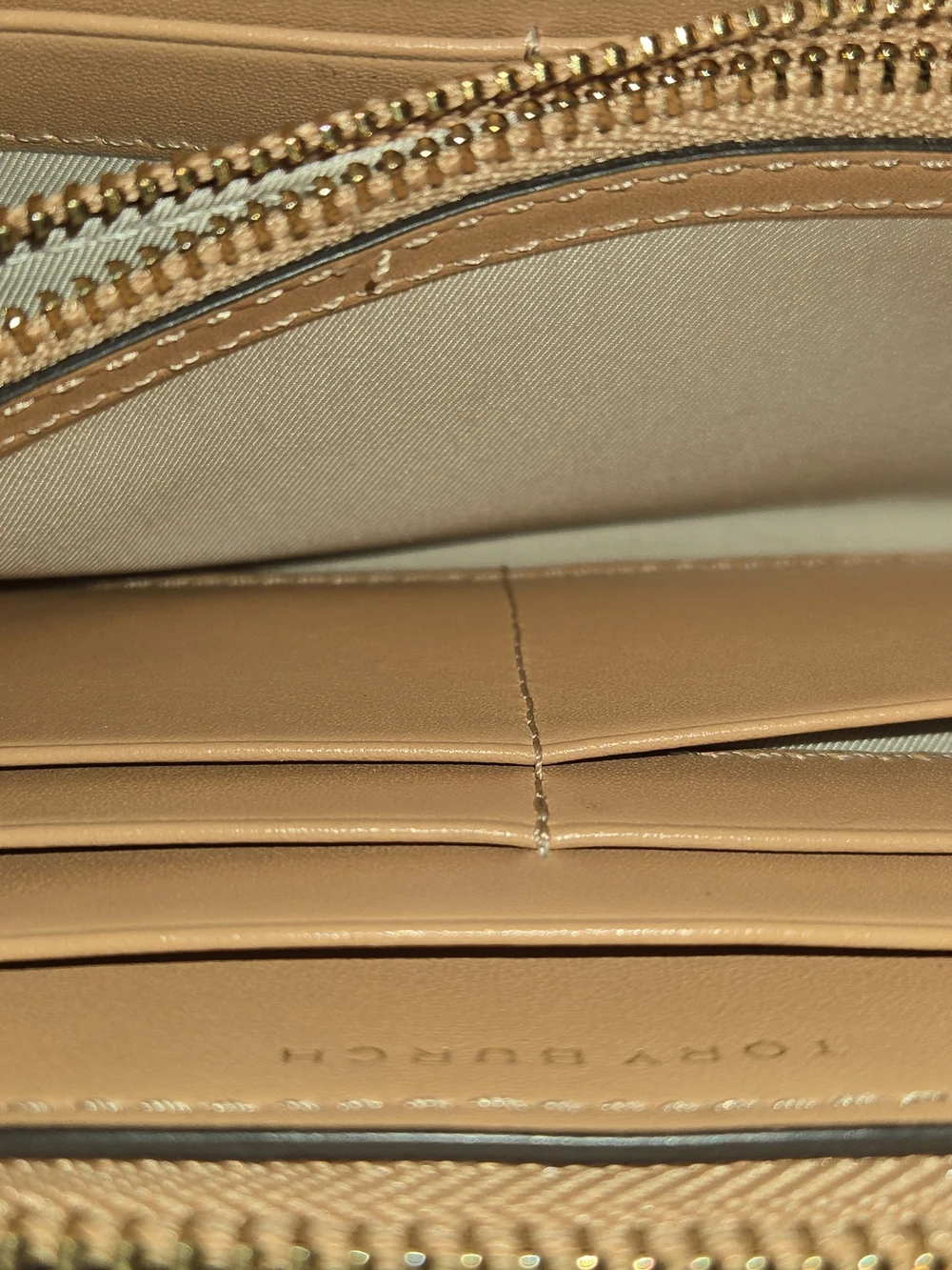 Tory Burch Balloon Stripe Zip Wallet